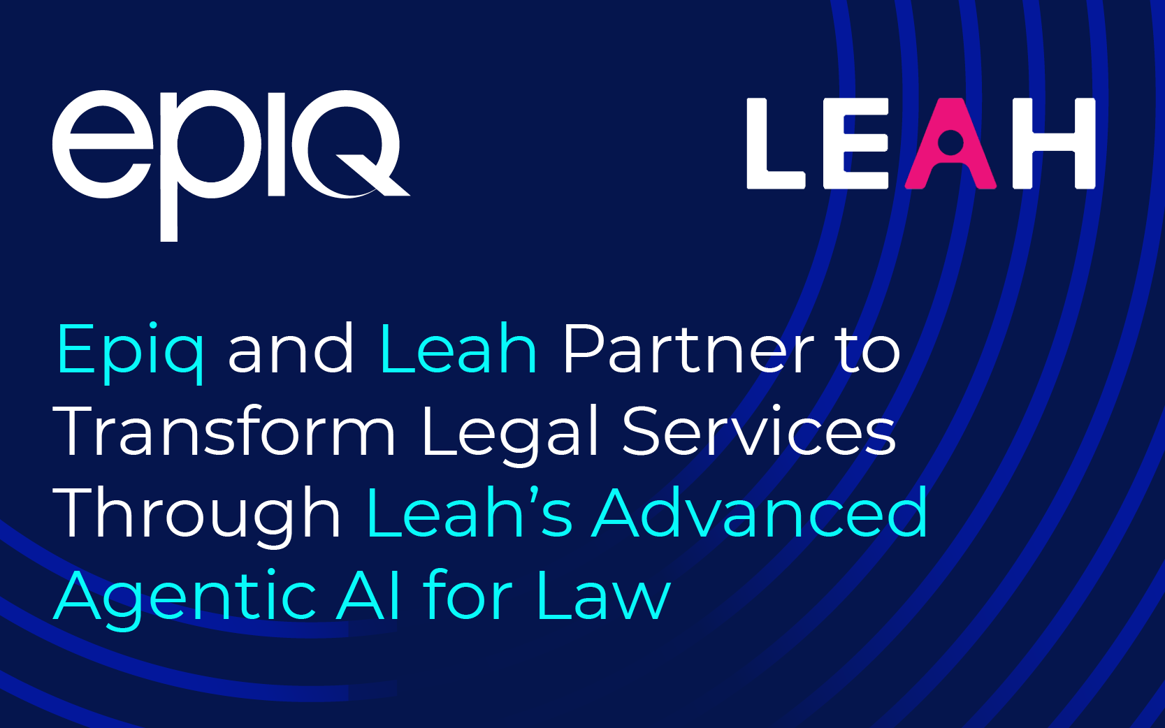 Epiq and Leah Partner