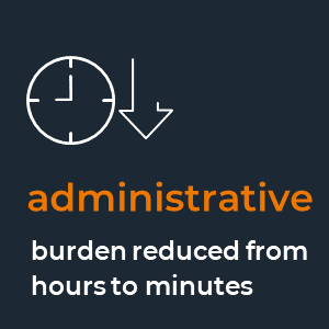 administrative burden reduced