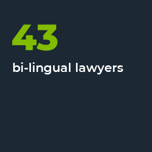 43 bi-lingual lawyers