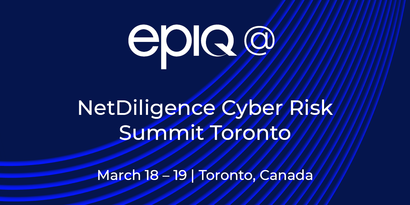 NetDiligence Cyber Risk Summit Toronto 