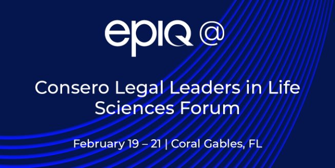 Consero Legal Leaders in Life Sciences Forum