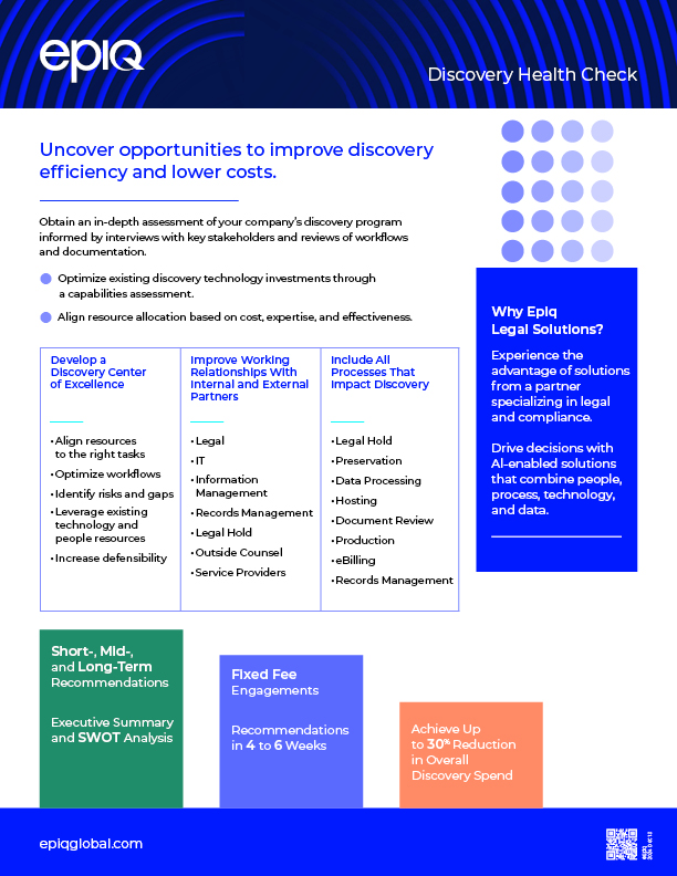 Discovery Health Check Solution Brief