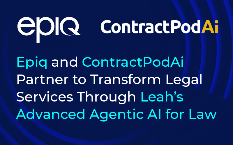 Epiq and ContractPodAi Partner