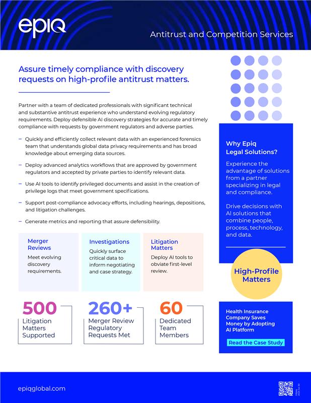 Antitrust Solution Brief